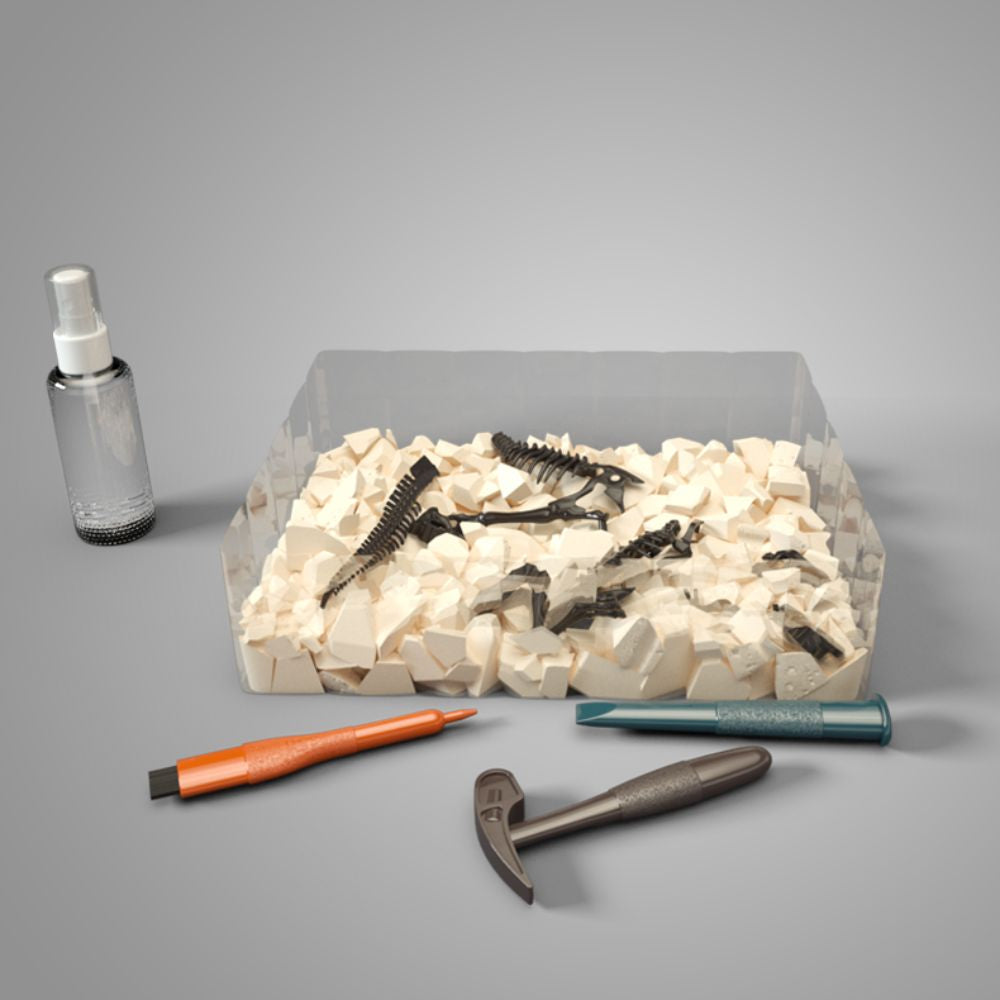 Juego De Excavación Mamut Con Herramientas Juguete Educativo