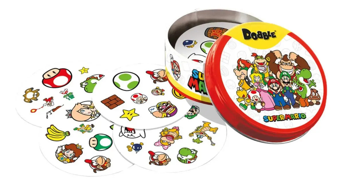Dobble Super Mario Eco Slave Juego De Mesa Español