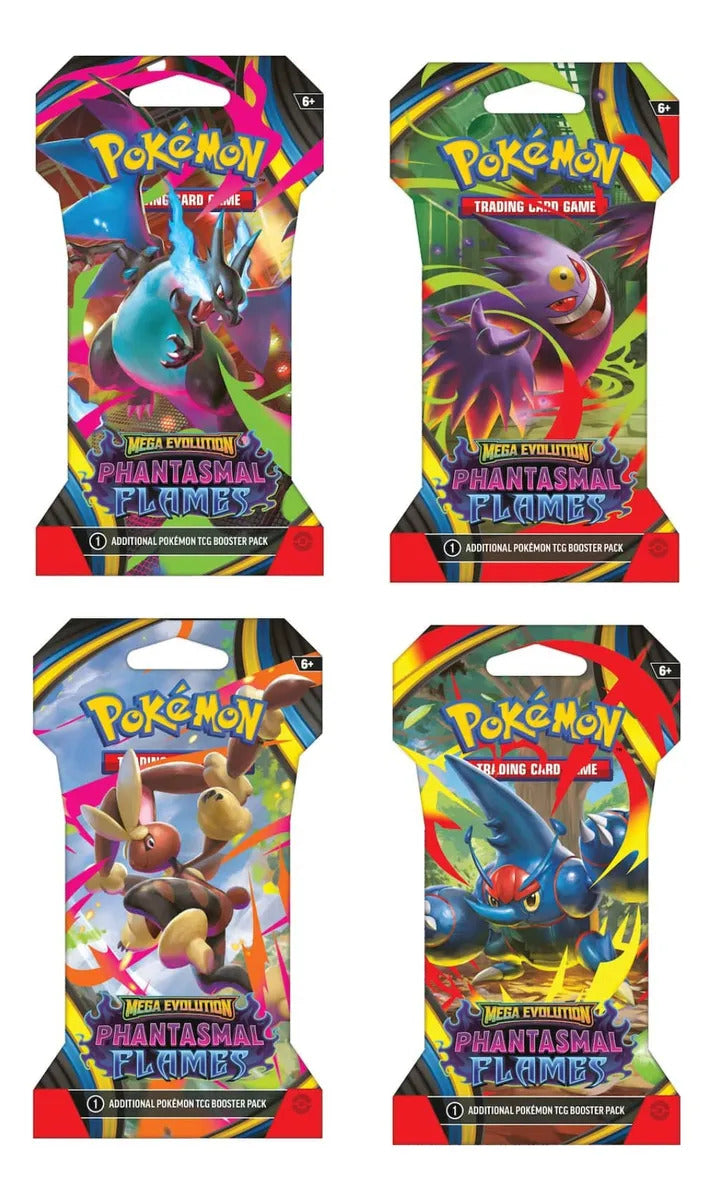 Sobre Pokémon Mega Evolution Phantasmal Flames Español TCG