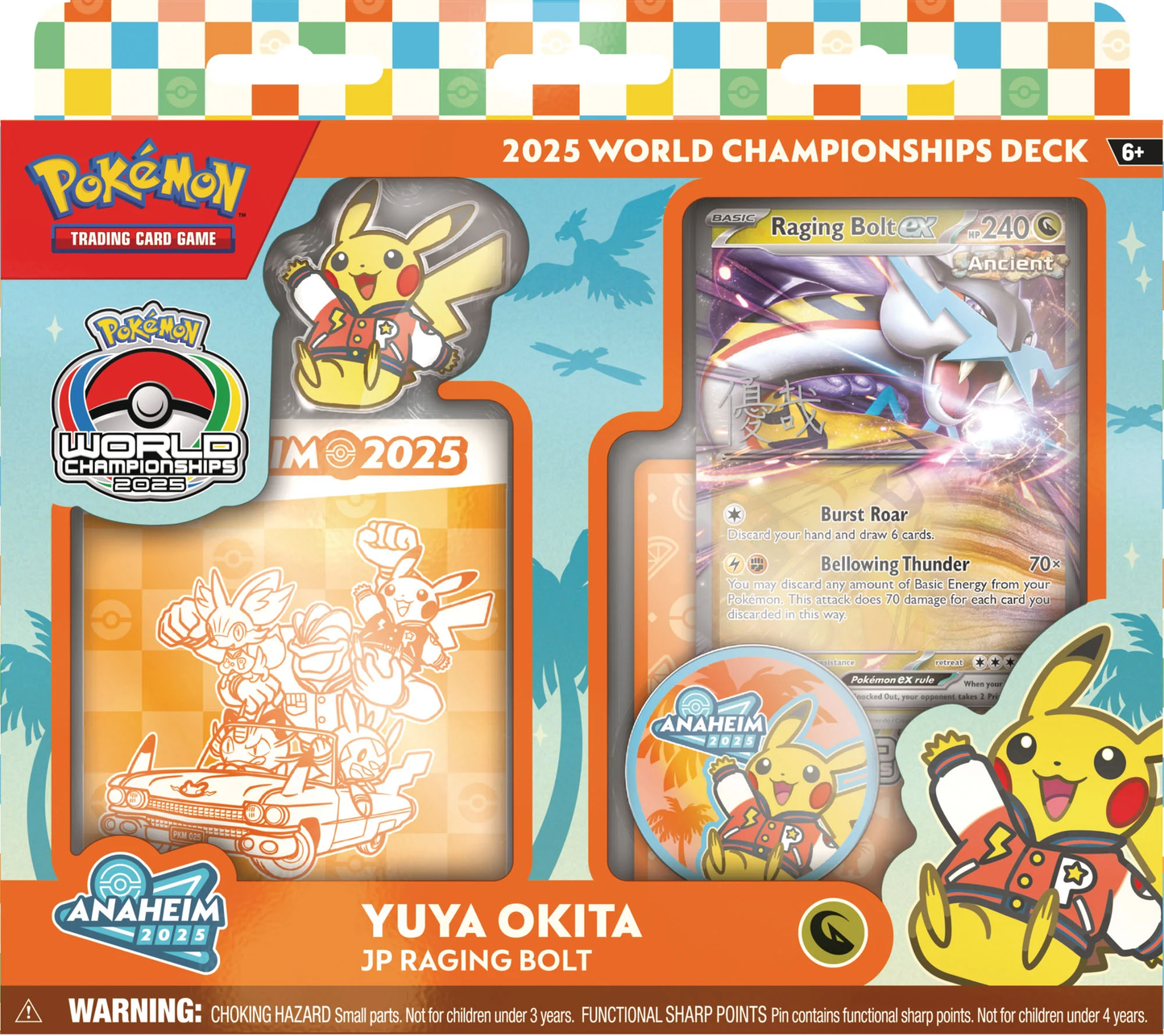 Cartas Pokemon TCG World Championships Deck (2025) English