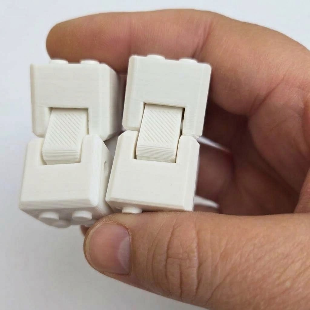 Cubo Infinito Descompresión. Sensorial Antiestrés Fidget Cubes