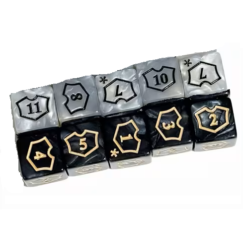 Set Contadores de Escudo 16mm MTG - (1-6 7-12)