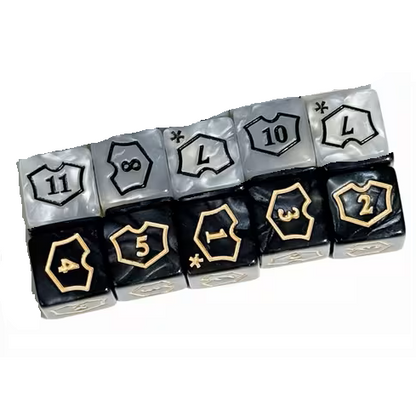 Set Contadores de Escudo 16mm MTG - (1-6 7-12)