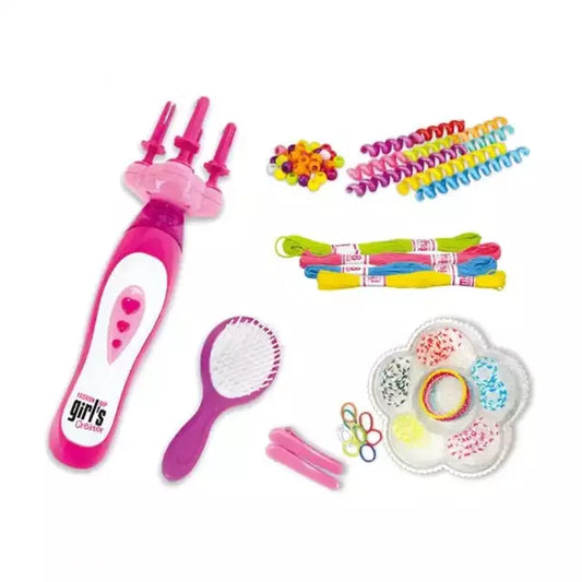 Trenzador De Cabello Para Niñas Con Accesorios