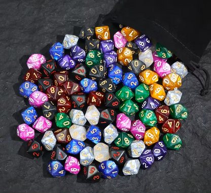 Dados Sueltos Granel Color al Azar
