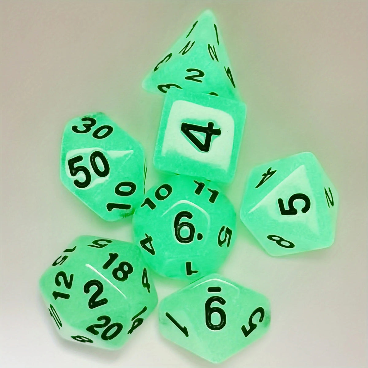 Dados de Rol Luminosos y Cambio de Color