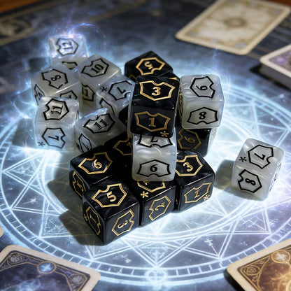 Set Contadores de Escudo 16mm MTG - (1-6 7-12)