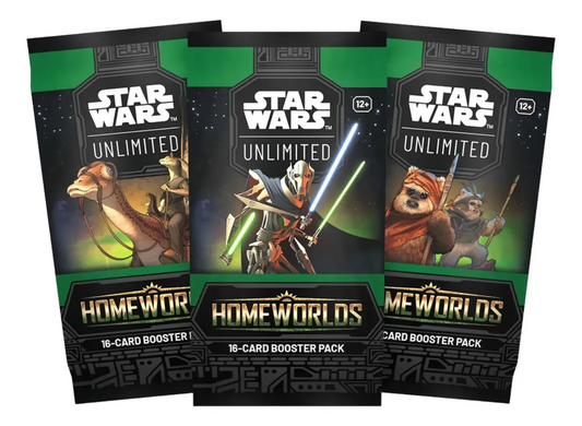 Star Wars Unlimited – Homeworlds Booster Display (Sobre)