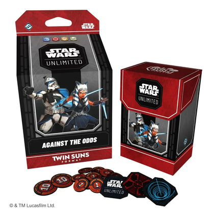 Star Wars: Unlimited Tcg Twin Suns Deck Display: 4 Mazos Mul
