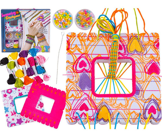 Set Mostacillas Para Hacer Pulseras De Hilo Diy Otuti