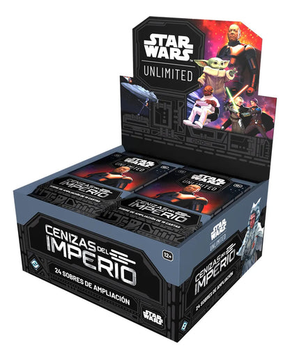 Star Wars Unlimited Ashes Of The Empire Booster Display
