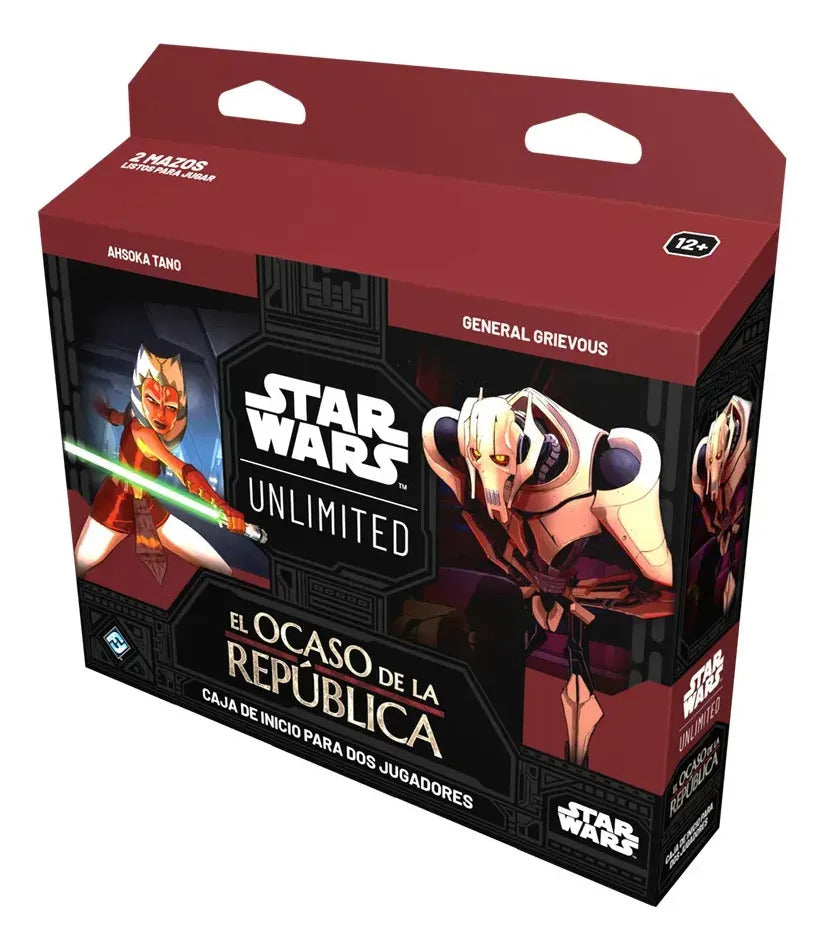 Star Wars Twilight Of The Republic Two Player Starter Esp.