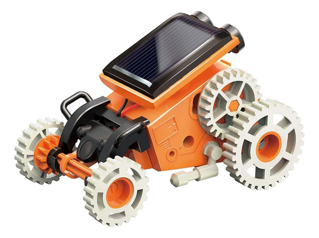 Set De Construcción 7 Robots Solares Juguete Educativo