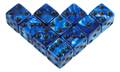 Pack 10 Dados D6 16mm Esquina Redonda, Juego De Dados