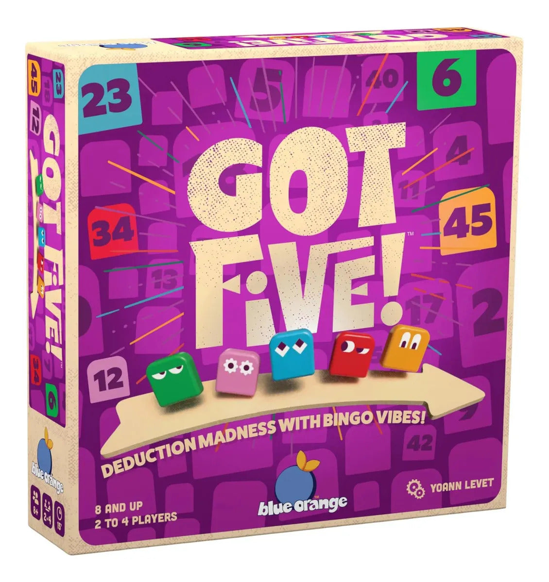 Got Five! Puzzle Estratégico Numérico Para 2-4 Jugadores