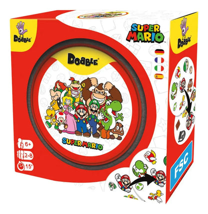 Dobble Super Mario Eco Slave Juego De Mesa Español