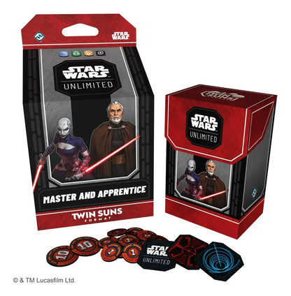 Star Wars: Unlimited Tcg Twin Suns Deck Display: 4 Mazos Mul