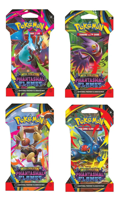 Sobre Pokémon Mega Evolution Phantasmal Flames Español TCG