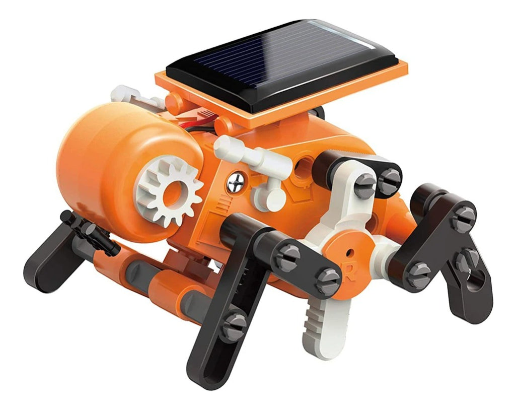 Set De Construcción 7 Robots Solares Juguete Educativo