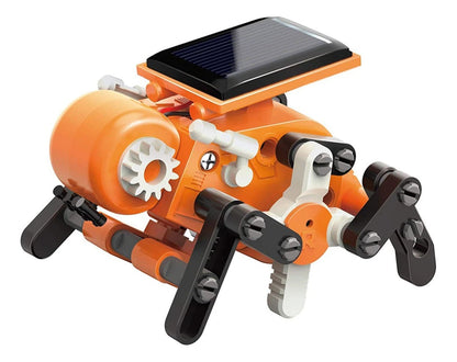 Set De Construcción 7 Robots Solares Juguete Educativo