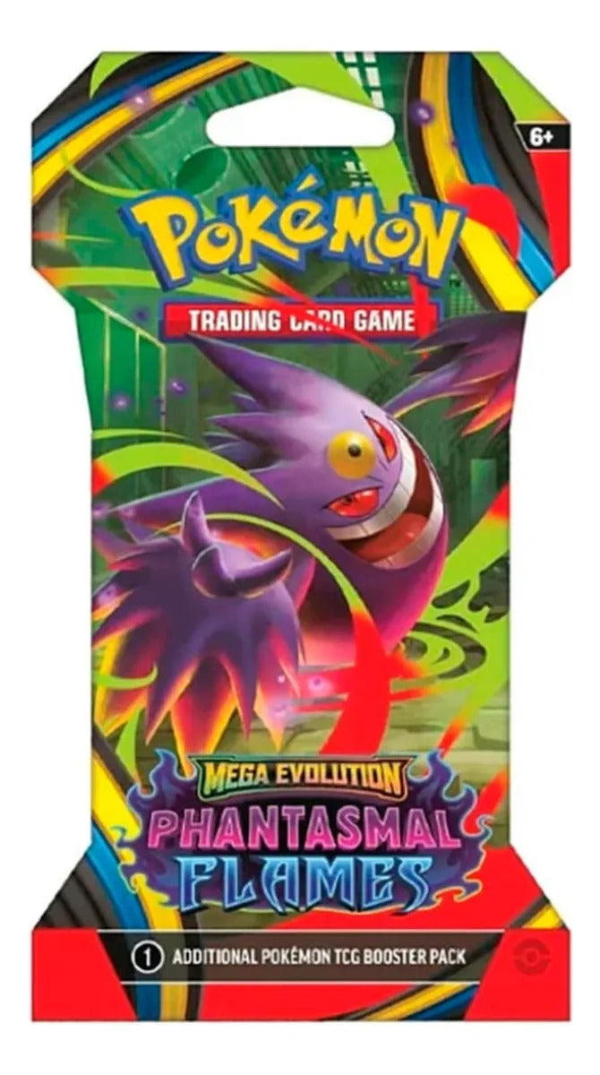 Sobre Pokémon Mega Evolution Phantasmal Flames Español TCG