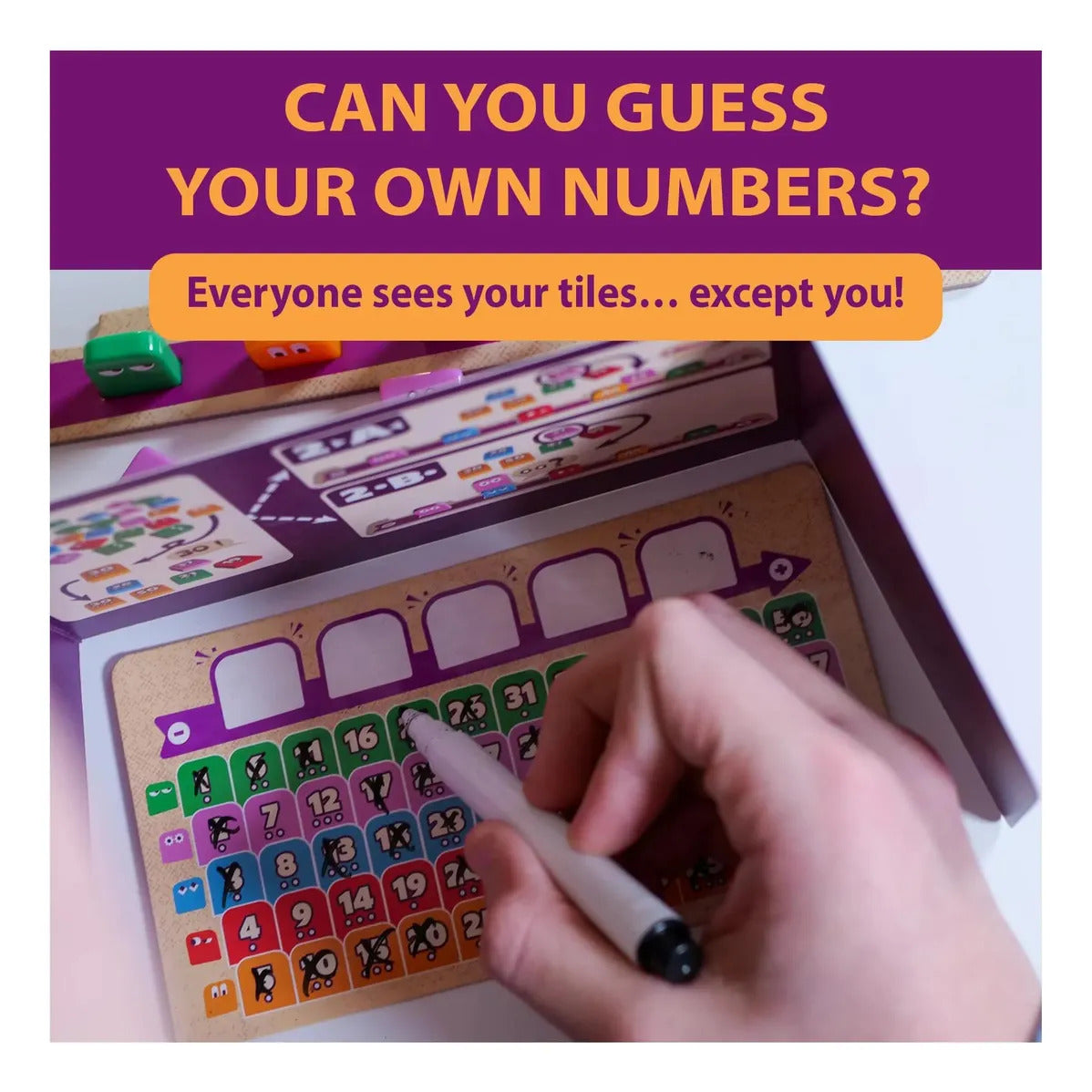 Got Five! Puzzle Estratégico Numérico Para 2-4 Jugadores
