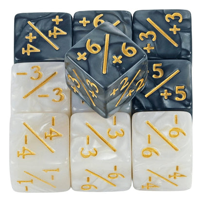 Set Pack 10 Dados D6 Contadores Magic Mtg Matematicas 16mm
