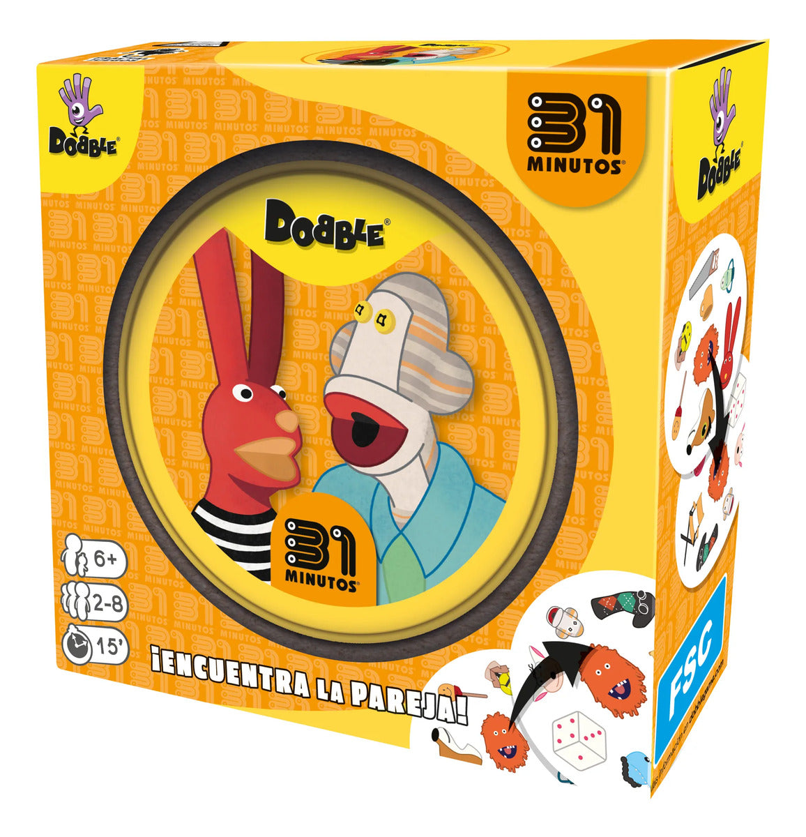 Dobble 31 Minutos - Juego De Mesa