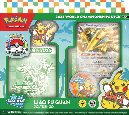 Cartas Pokemon TCG World Championships Deck (2025) English