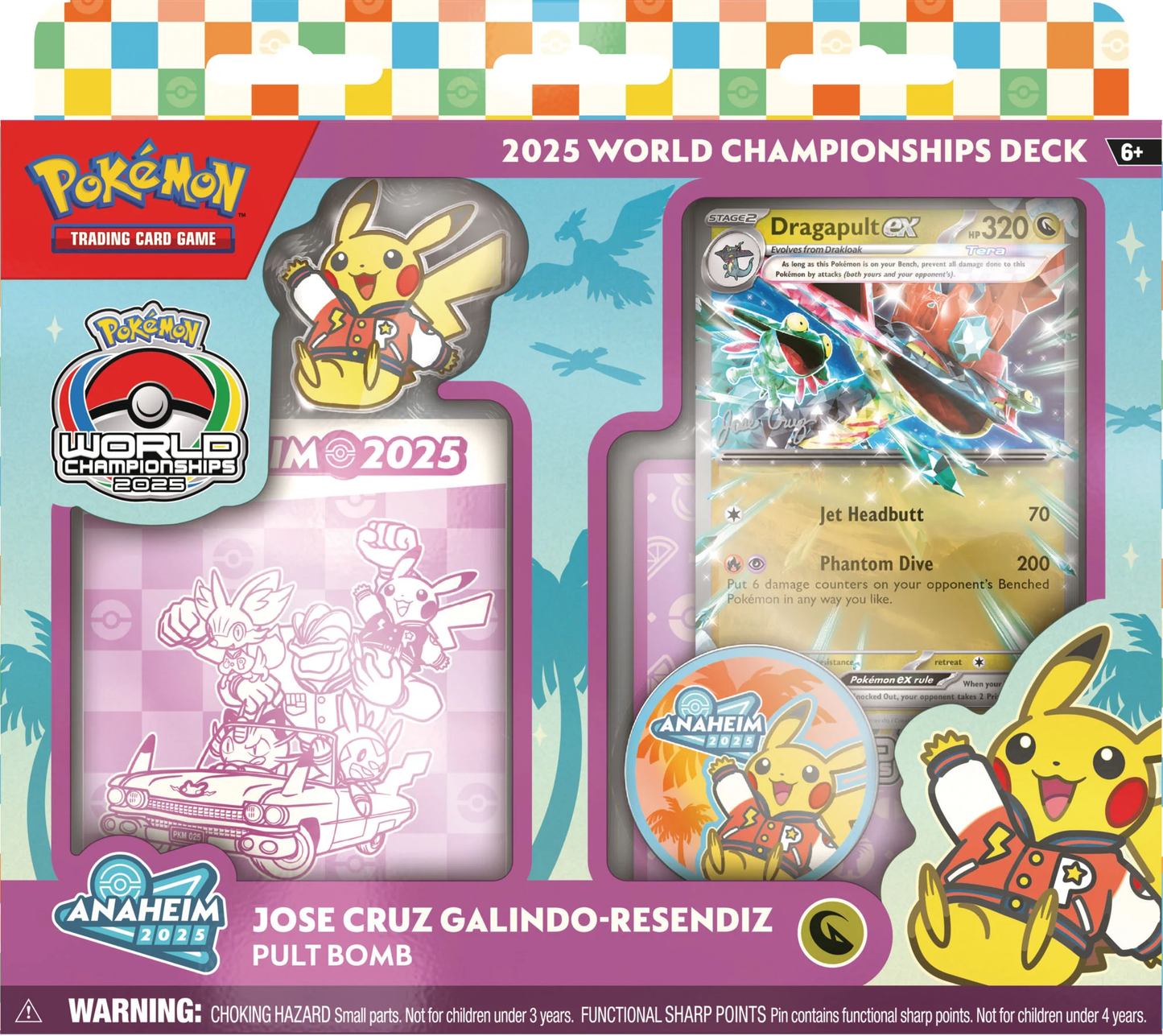 Cartas Pokemon TCG World Championships Deck (2025) English