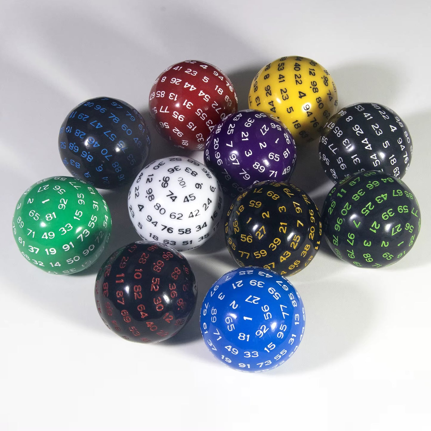 Dados Poliedricos 100 Lados D100 RPG Rol (49mm)