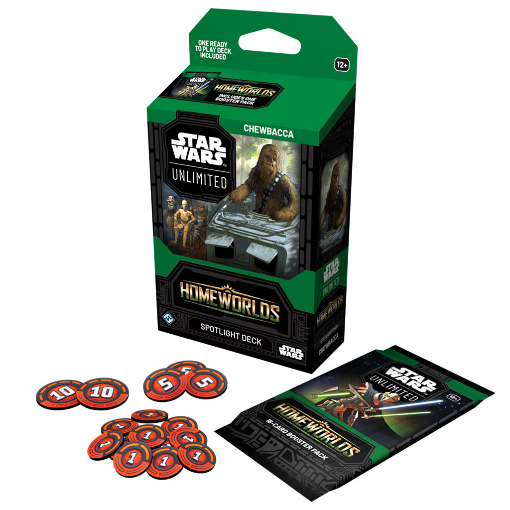 Star Wars Unlimited – Homeworlds Spotlight Deck Display