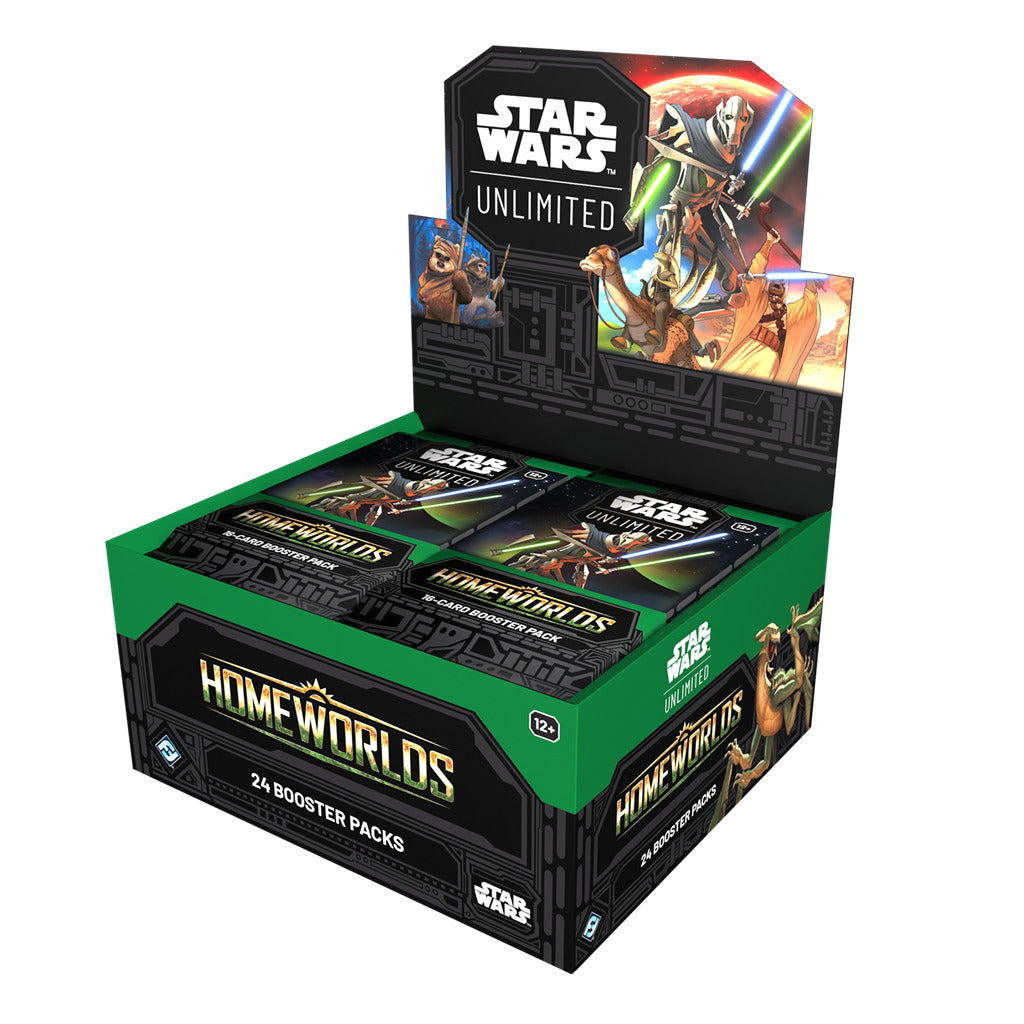 Star Wars Unlimited – Homeworlds Booster Display (Sobre)