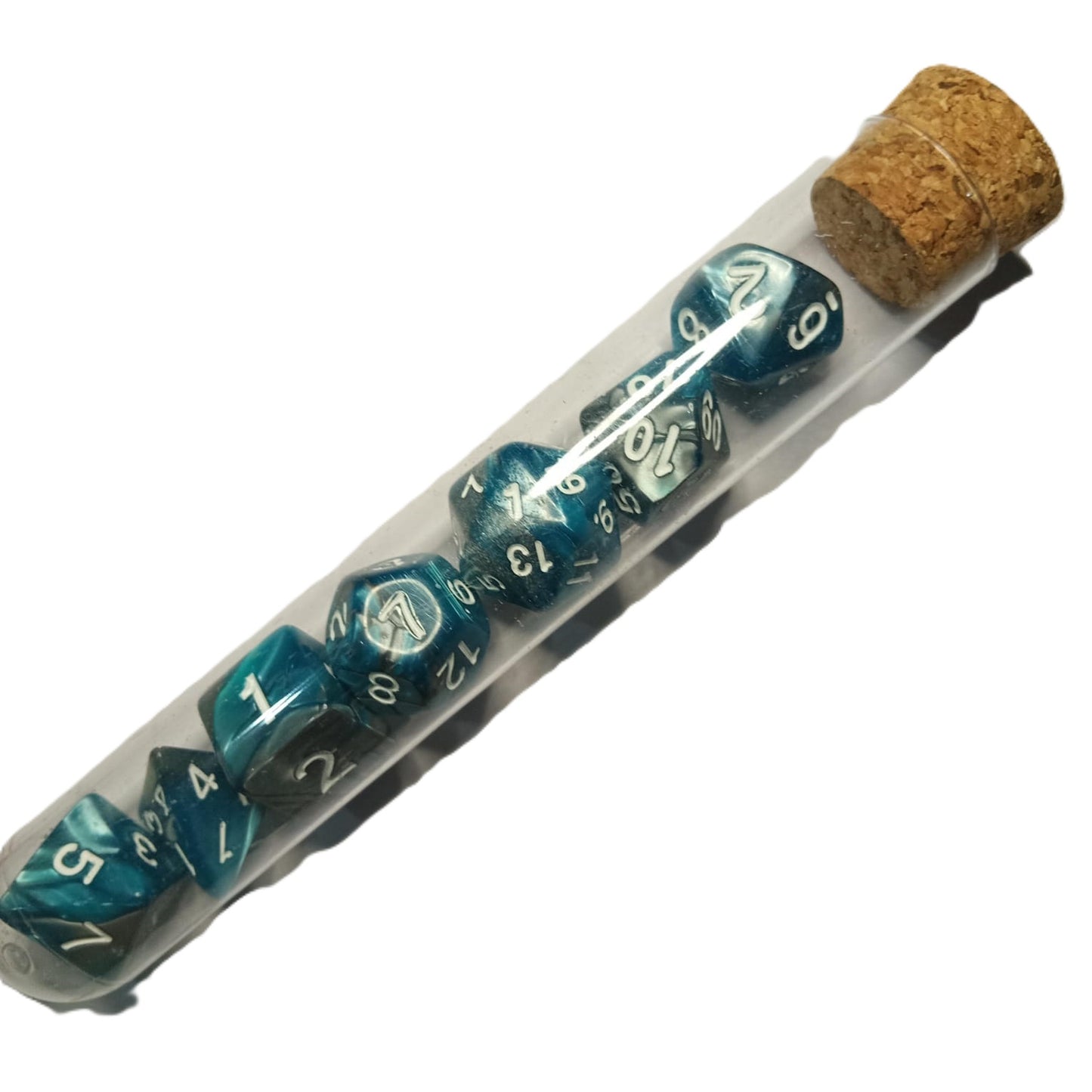 Esencias de Criaturas Místicas - Set Poliédrico de 7 Dados para Rol Perlados