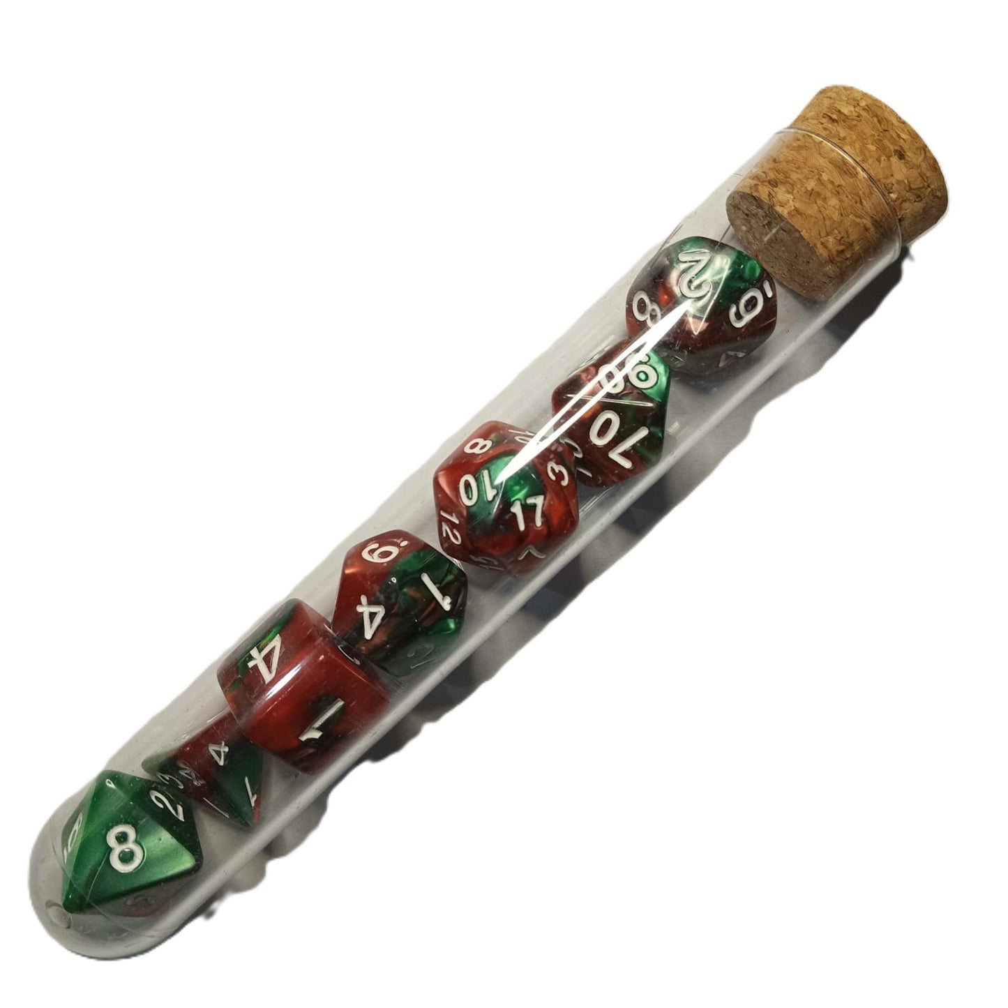 Esencias de Criaturas Místicas - Set Poliédrico de 7 Dados para Rol Perlados