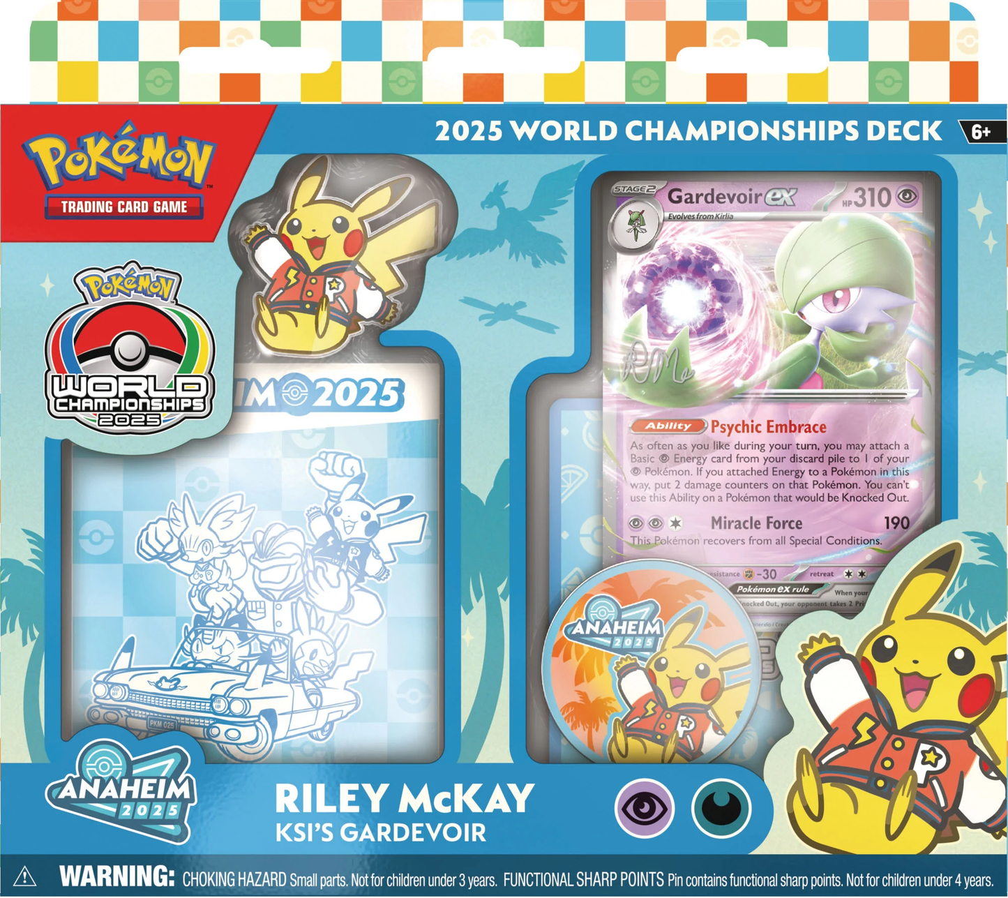 Cartas Pokemon TCG World Championships Deck (2025) English