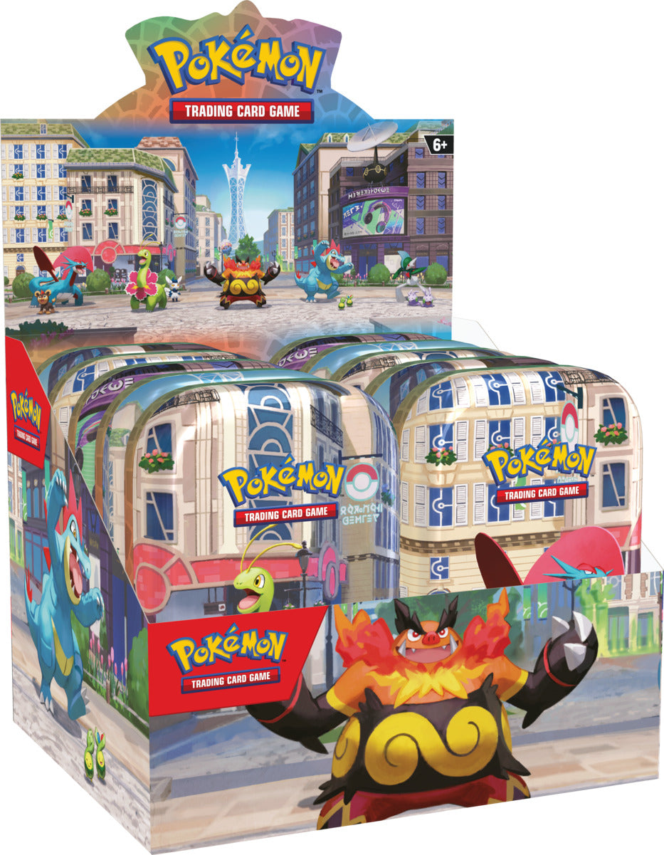 Cartas Pokemon TCG Luminose City Mini Tin English