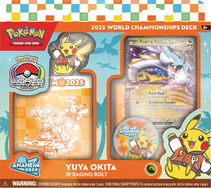 Cartas Pokemon TCG World Championships Deck (2025) English